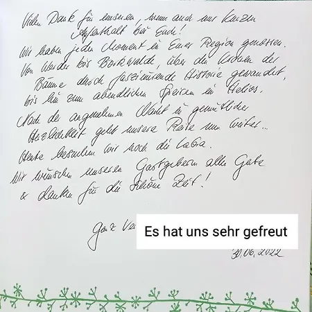 Ferienzimmer Waldzauber * Borkwalde